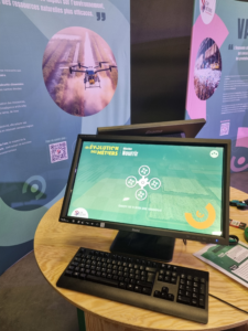 Installations des applications dans l'exposition